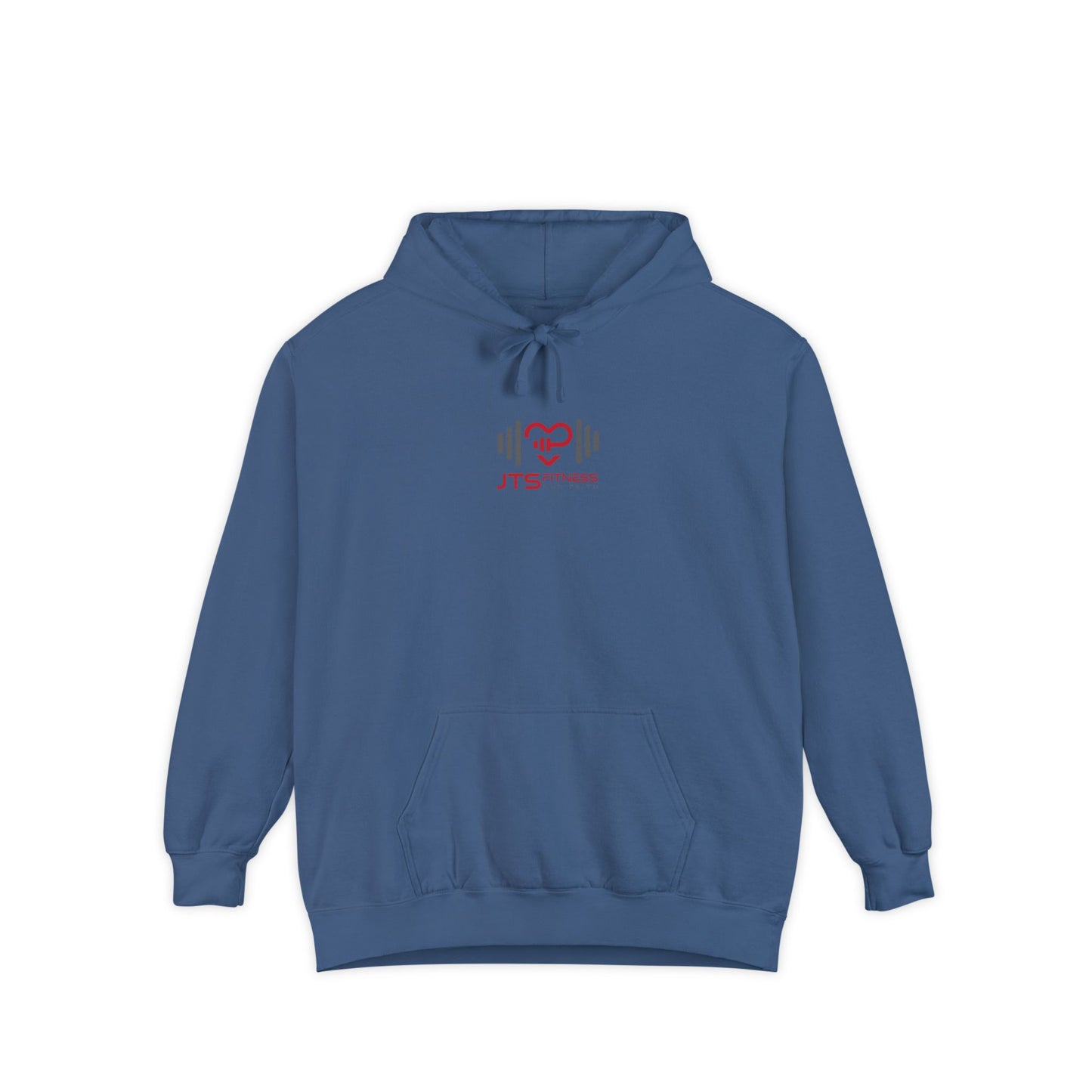 Unisex Garment-Dyed Hoodie - Fitness & Faith: 'The Greatest of These is Love'