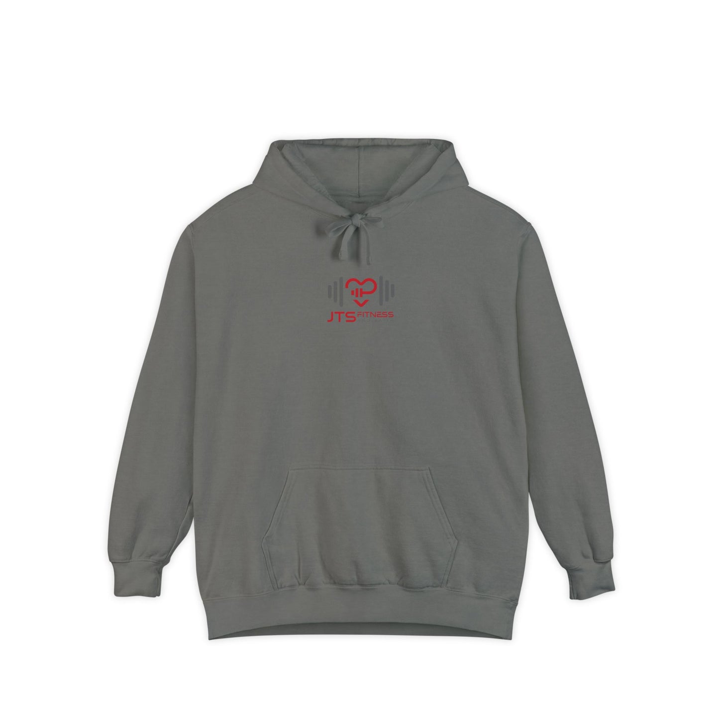 Unisex Garment-Dyed Hoodie - Fitness & Faith: 'The Greatest of These is Love'