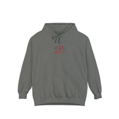 Unisex Garment-Dyed Hoodie - Fitness & Faith: 'The Greatest of These is Love'