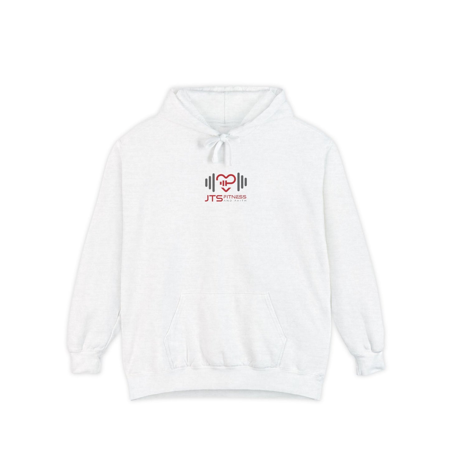 Unisex Garment-Dyed Hoodie - Fitness & Faith: 'The Greatest of These is Love'