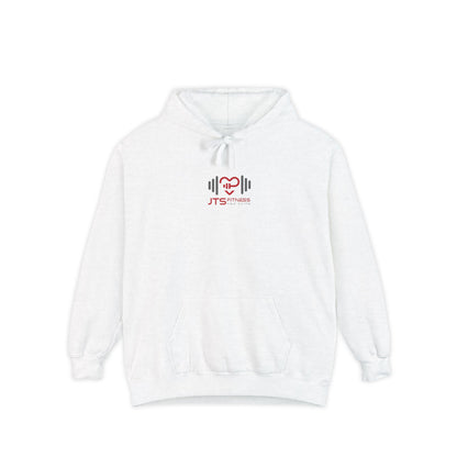 Unisex Garment-Dyed Hoodie - Fitness & Faith: 'The Greatest of These is Love'